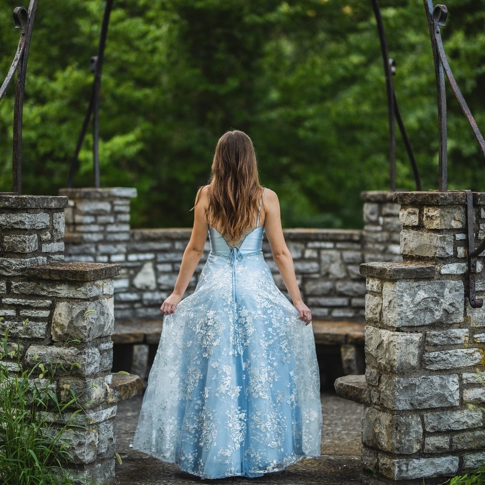 Baby Blue Prom Dress